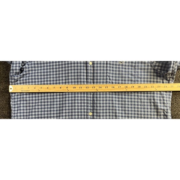 Vineyard Vines Long Sleeve Shirt Men’s XL Classic Fit Tucker‎ Shirt Blue Plaid - Picture 6 of 9